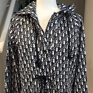 Di*or Print Nylon Jacket Sz.S